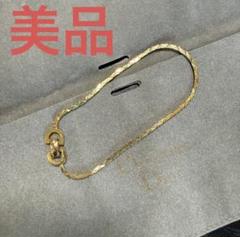 Christian Dior CDロゴブレスレット ゴールドカラー　美品
