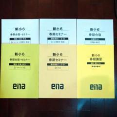 ena 小学6年生 パースペクティブ テキスト ena 小6 PERSPECTIVE 2冊セット 国語 上 文系 上 回答付き