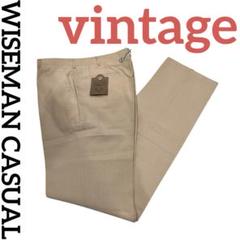 80's dead stock "WISEMAN CASUAL" スラックス