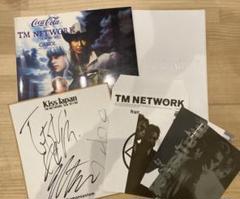 代引き人気 TM NETWORK サイン入りパンフレットセット - メルカリ ミュージシャン