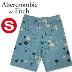 【Abercrombie】ハーフパンツ 15/16 日本S〜M相当 水色