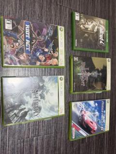 Xbox 360 ゲームソフト 5本セット