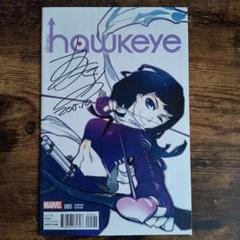 アメコミリーフ　All-New Hawkeye #5 サイン入り アメコミリーフ All-New Hawkeye #5 サイン入り - メルカリ