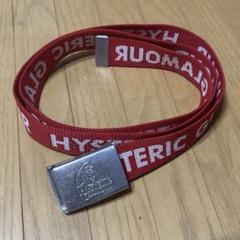 ヒステリックグラマー HYSTERIC文字 ヒスガール 総柄 ガチャベルト ヒステリックグラマー HYSTERIC文字 ヒスガール 総柄 ガチャ