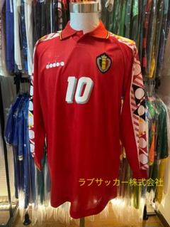 ベルギー代表 1994 ホーム ユニフォーム #10 SCIFO 長袖 ベルギー代表 1994 ホーム ユニフォーム #10 SCIFO 長袖 - メルカリ
