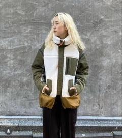 GRENCH RISLEY リバーシブルボアベスト新品未使用タグ付‼️ 超美品 Risley（リズレー）の「Risley/リバーシブルボアベスト