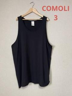 新品未使用 24ss COMOLI サープラスタンクトップ 黒 2 COMOLI - 新品未使用 COMOLI サープラス タンクトップ BLACK 2の