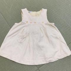 familiar ファミリア チェック ワンピース ブラウス 90 セットアップ ...