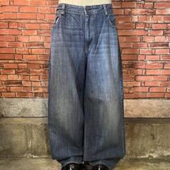 USA古着 デニムパンツ ECKOUNLTD バギー ワイド Y2K ストリート