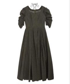 ワンピース AmeriVINTAGE SEERSUCKER VOLUME HEM DRESS SEERSUCKER VOLUME HEM DRESS（ワンピース）｜Ameri（アメリ）の