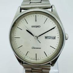 ✨SEIKO✨セイコー✨クロノス✨5H23-7D40✨シルバー✨クォーツ✨腕時計
