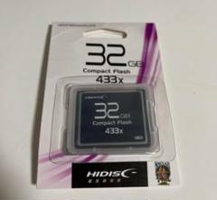 HIDISC コンパクトフラッシュカードCFカード 32GB