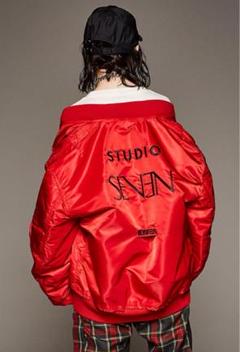 未使用品 STUDIO SEVEN スタジオセブン MA-1 L 三代目 J Soul Brothers - studio seven スタジオセブン MA-1