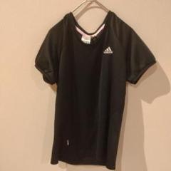 adidas CLIMALITE 黒 Tシャツ Mサイズ　UVケア 吸水速乾