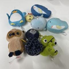 ぬいぐるみ・マスコット 8個セット キーホルダー 子どもの目印