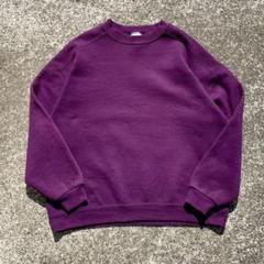 USA製90s Chic ラッセル系列ブランド 無地 単色 古着 スウェット