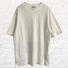シップス クルーネック 半袖 カットソー ドロップショルダー 綿100 シンプル
