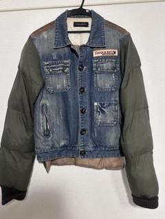 希少　DSQUARED2 ディースクエアード　ジージャン　ベスト　ヴィンテージ DSQUARED2 ディースクエアード S74LB1296 BLACK WASH SKATER