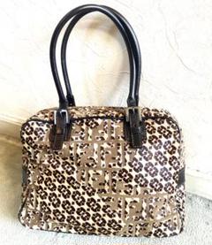 美品⭐︎FENDI 茶色　ハラコ レザー ハンドバッグ 美品⭐︎FENDI 茶色ハラコ レザー ハンドバッグ