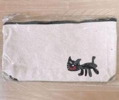 Amazon.co.jp: キヨ猫ポーチ ブラック : ファッション