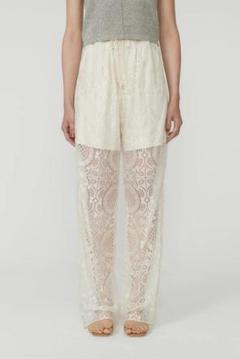 パンツ Eaphi wave design knit pants / ivory 2 pants