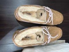 お値下げ！UGG　モカシン　24センチ UGG グレー モカシン 24センチ