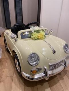 参考装飾あり】乗用可ラジコンカー 結婚式リングボーイ