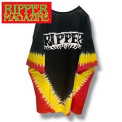 ripper magazineリッパーマガジン　タイダイ　tシャツ サイズXL
