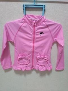 Barbie ピンク ラッシュガード 120