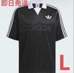 adidas 襟付き襟付きゴーリートップ ブラック - メルカリ