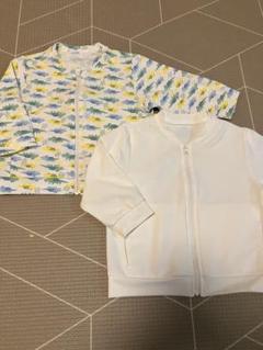 UNIQLO エアリズムUVカットブルゾン　ベビー　80サイズ　夏　2枚セット