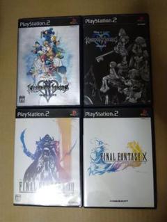 PS2　キングダムハーツ２　キングダムハーツ　ファイナルファンタジー12　FFⅩ