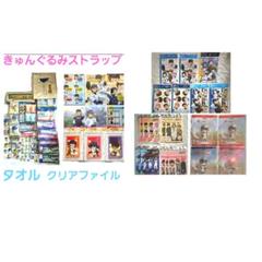 ダイヤのA(エース)きゅんぐるみストラップ バッチ タオル クリア