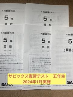 SAPIX5年テスト 2025終了組１年分フルセット15回分欠番なしサピックス 2025年3月組分けテスト - 頑張りすぎないSAPIXシリーズ｜げっしー
