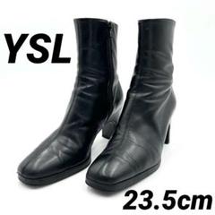 Yves saint Laurent ハートスタッズ ウエスタンブーツ y2k Yves saint Laurent ハートスタッズ ウエスタンブーツ y2k