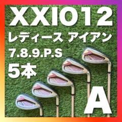 レディース ゼクシオ12 アイアン 5本 XXIO12 ゼクシオ A ボルドー