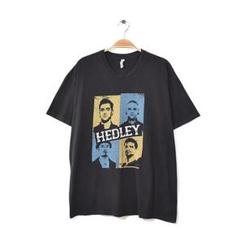 ヘドリー ロックTシャツ バンドTシャツ メンズL HEDLEY 古着 黒