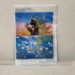 専用出品□藤城清治 版画作品 夕陽の中の愛の奇蹟□ジクレー 夏