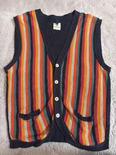 「McGeorge of Scotland(マックジョージ)」コットンニットジレ