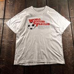 古着　90s ヴィンテージ　TEEシャツ　Tシャツ　白ワールドカップ　サッカー