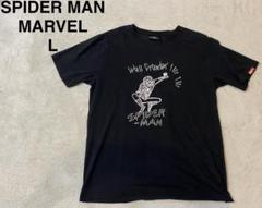 MARVEL SPIDER MAN Tシャツ Lサイズ スパイダーマン ムービー