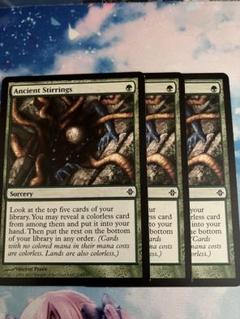 古きものの活性　英語　mtg
