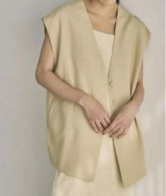 トップス TODAYFUL collarless twill vest TODAYFUL（トゥデイフル）の「TODAYFUL(トゥデイフル