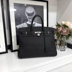 美品 HERMES エルメス バーキン40 トゴ ブラック X刻印