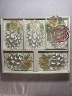 【匿名配送】silea シレア　ブドウモチーフ　コルクスクリュー付き皿型 匿名配送】silea シレア ブドウモチーフ コルクスクリュー付き皿型