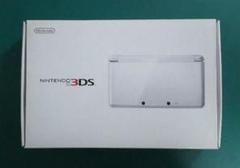 F84【中古・美品３DS】ニンテンドー3DS ピュアホワイト外箱 付属品完備