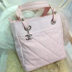 ☆超美品☆CHANEL パリビアリッツ トートバッグ ピンク