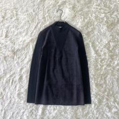 Tory Burch - トリーバーチ セーター ネイビーブルー XS Tory Burch - トリーバーチ 半袖ニット(XS)ネイビーの通販 by