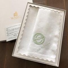 未使用　銀座和光 WAKO スワトウ(汕頭) ハンカチ　箱入り　シミ取り済み ☆お値下げしました☆ 銀座和光 WAKO ハンカチ2枚組 ◉未使用