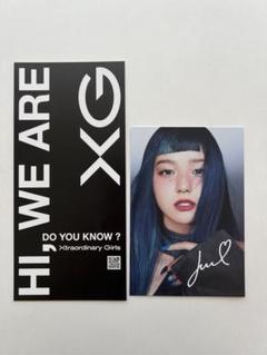 XG ジュリア kcon ポストカード クリアファイル